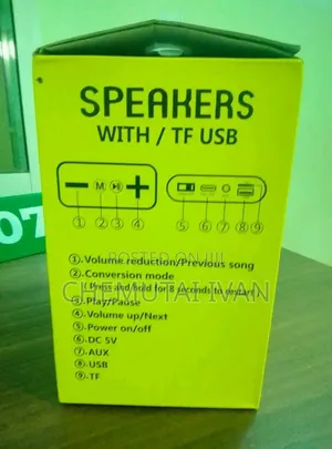 New Quality Bass Speaker With a Phone Holder