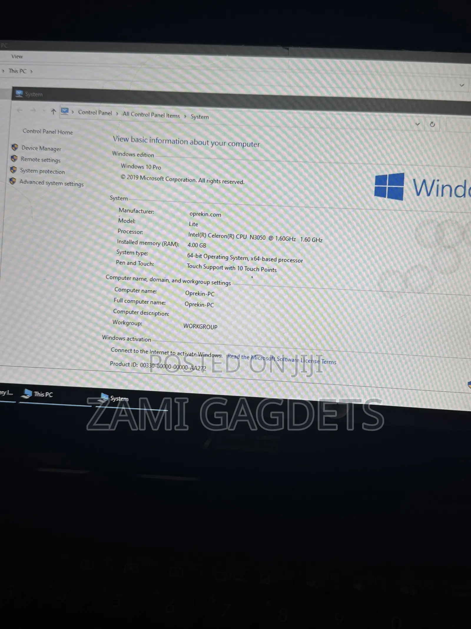 Laptop Asus Transformer Book Flip TP200SA 4GB Intel Celeron SSD 60GB