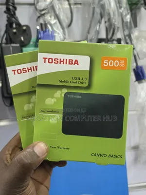 500GB Toashiba Canvio External