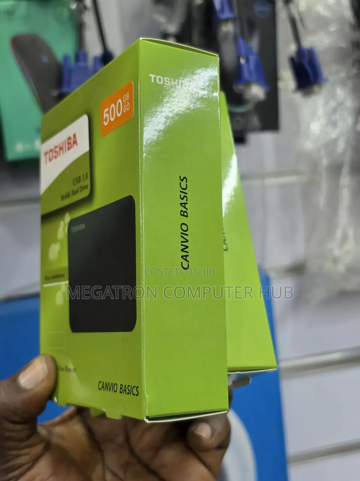 500GB Toashiba Canvio External
