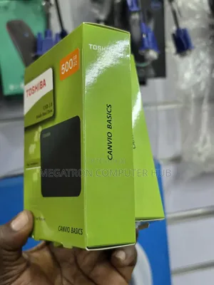 500GB Toashiba Canvio External