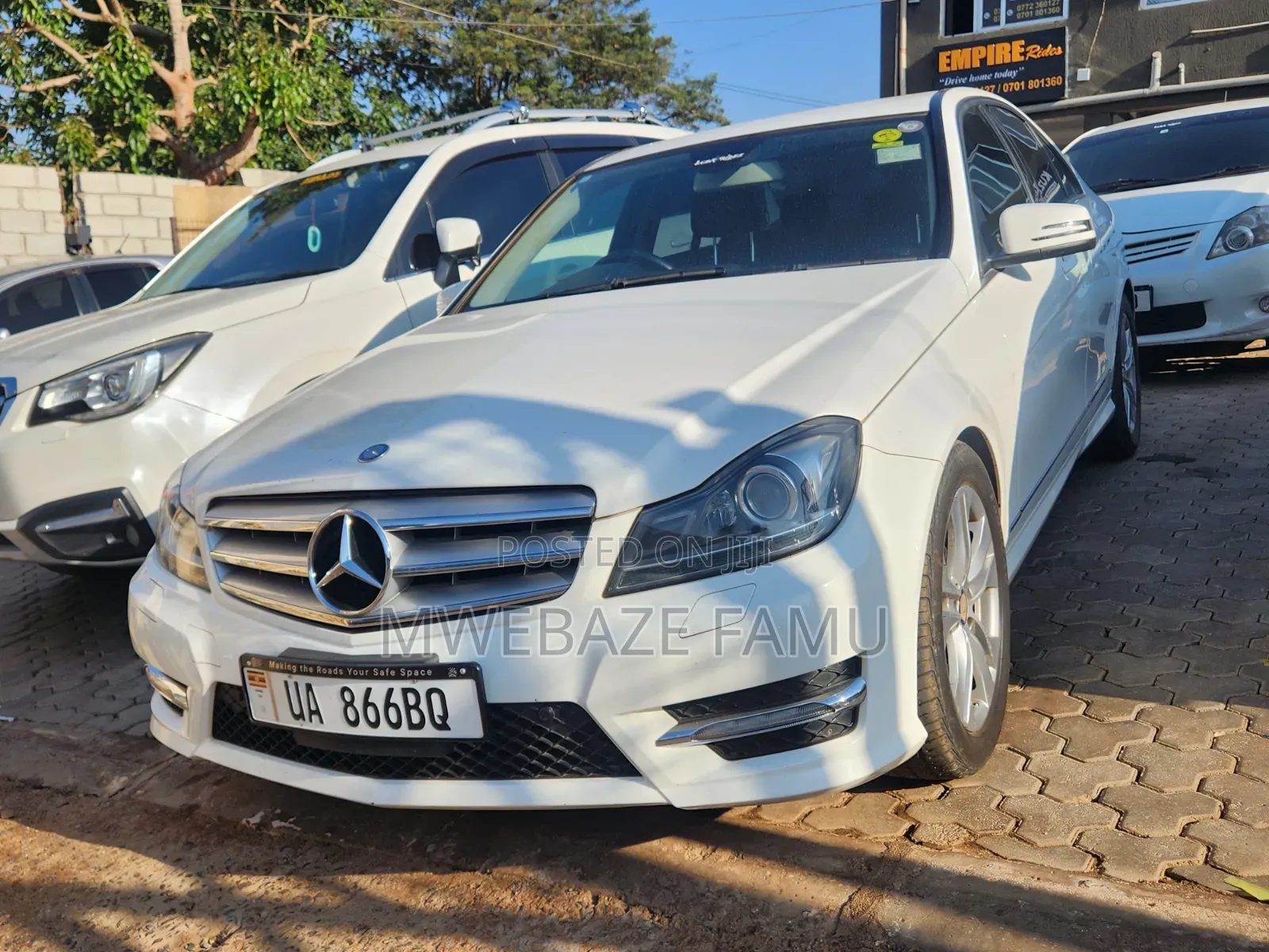 Mercedes-Benz C180 2012 White