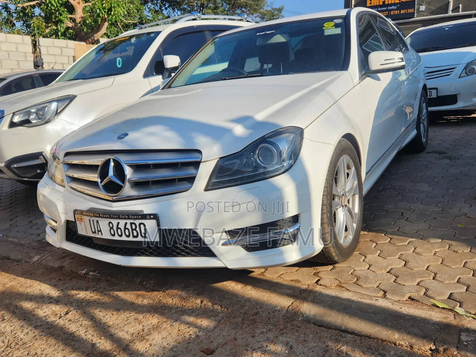 Mercedes-Benz C180 2012 White