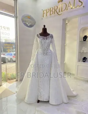 Wedding Gown Mermaid Beaded