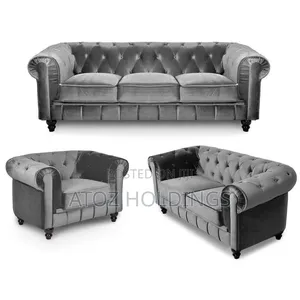 Sofas/6 Seaters Soft Velvet Chesterfield Sofas Any Colour 2,400,000/-