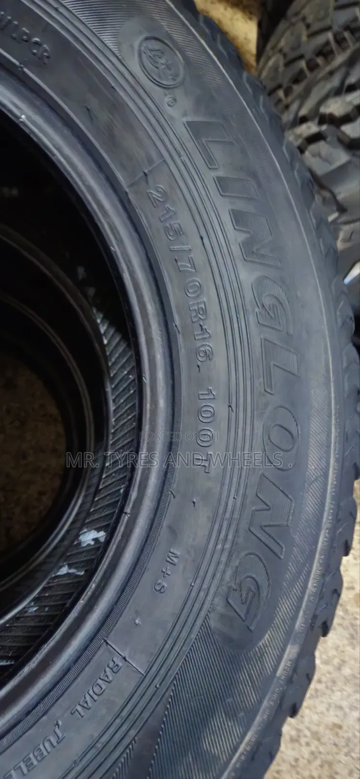 215/70r16 Linglong Used Tyres