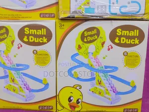 Small Duck Electric Stair-Climbing Duck Race Track Toy