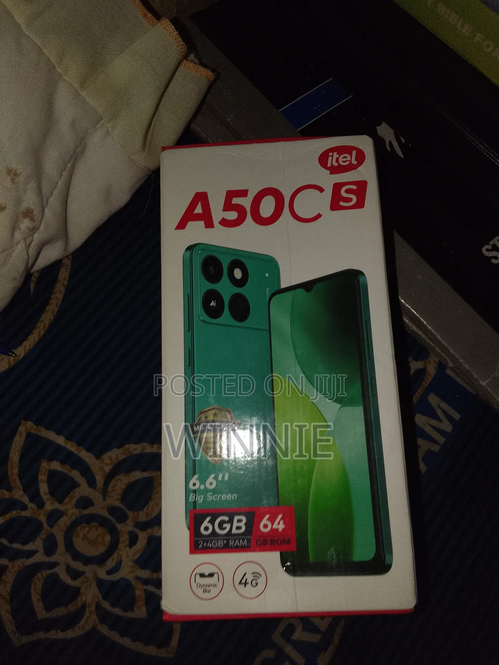 Itel A50C 32 GB Black