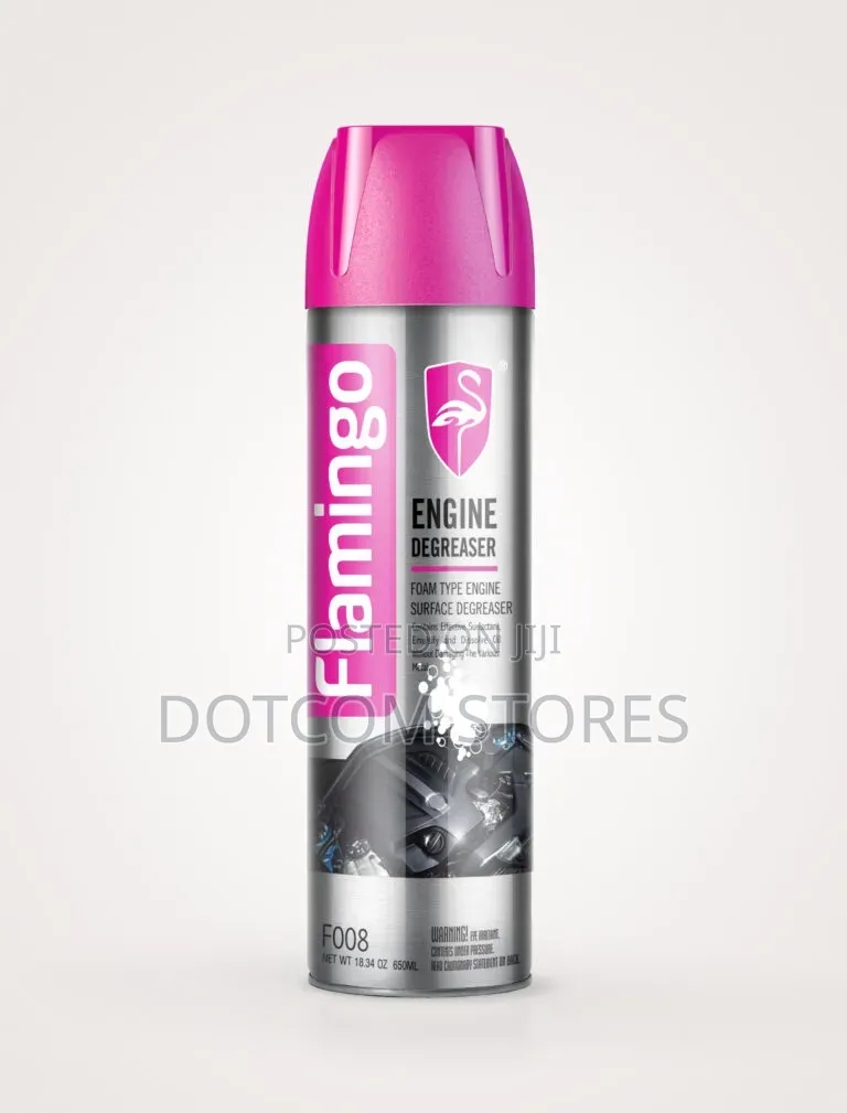 Flamingo Carcare Tech Engine Degreaser Foam 650 ML
 (650ml)