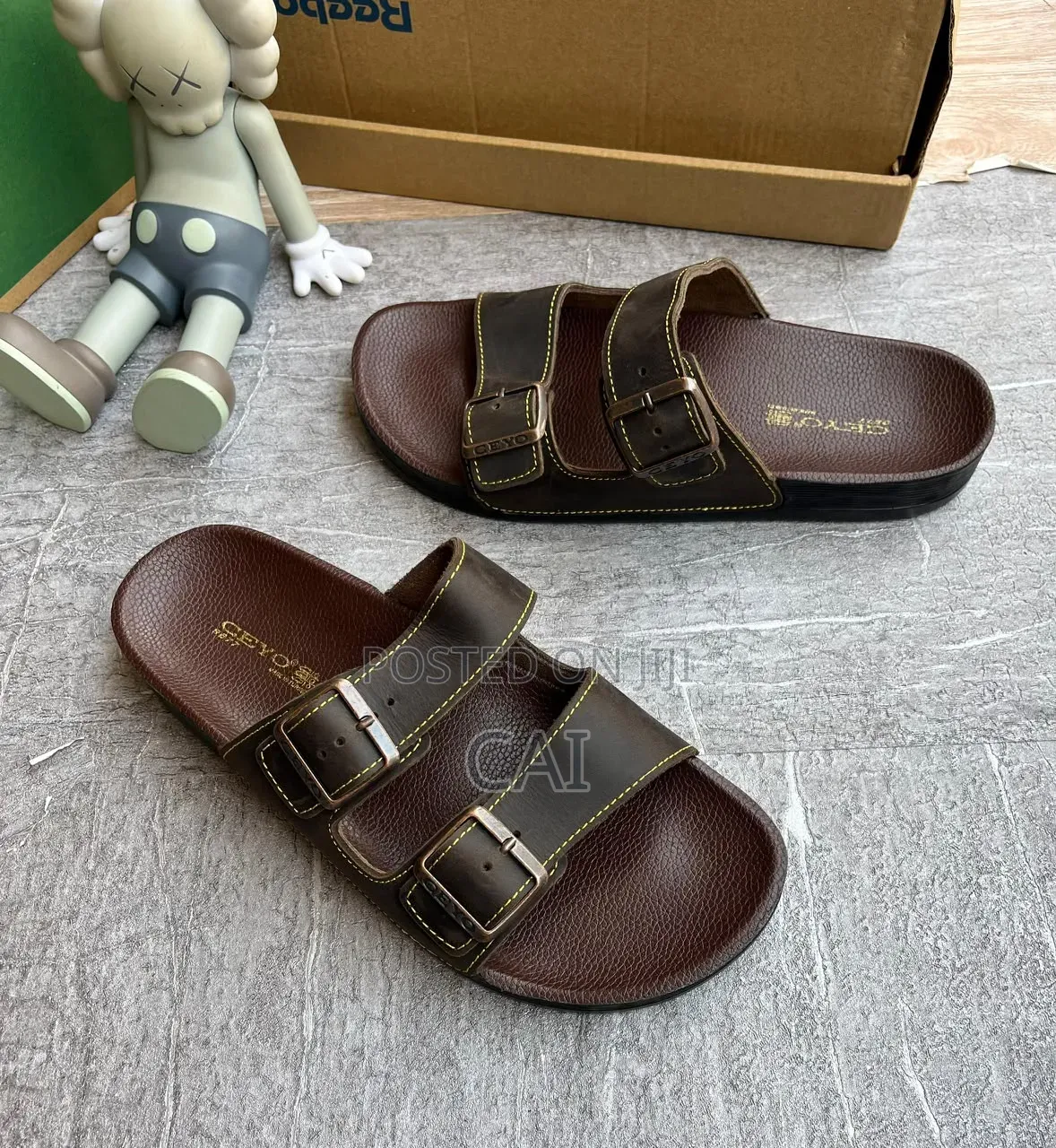 Luxe Leather Feel Men's Sandals