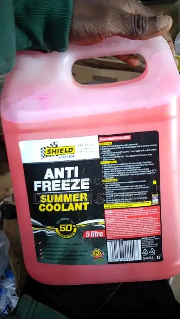 Anti Freeze Summer Coolant 5 Litre, Green 50%