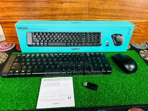 Logitech Original Wireless Keyboard and Mouse Combo Set Mk220