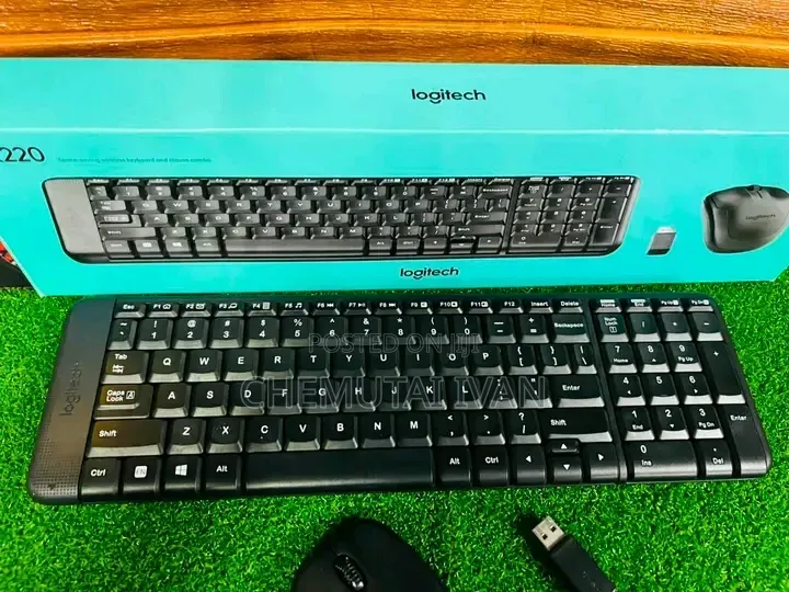 Logitech Original Wireless Keyboard and Mouse Combo Set Mk220