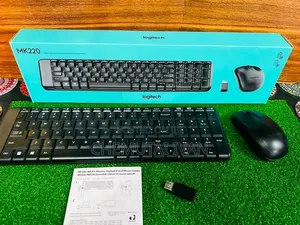Logitech Original Wireless Keyboard and Mouse Combo Set Mk220