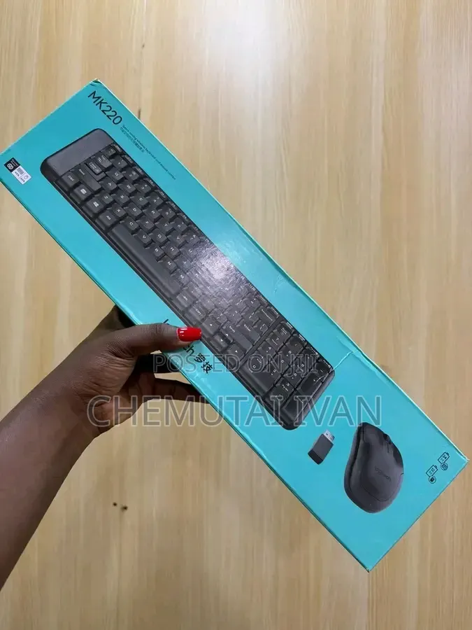 Logitech Original Wireless Keyboard and Mouse Combo Set Mk220