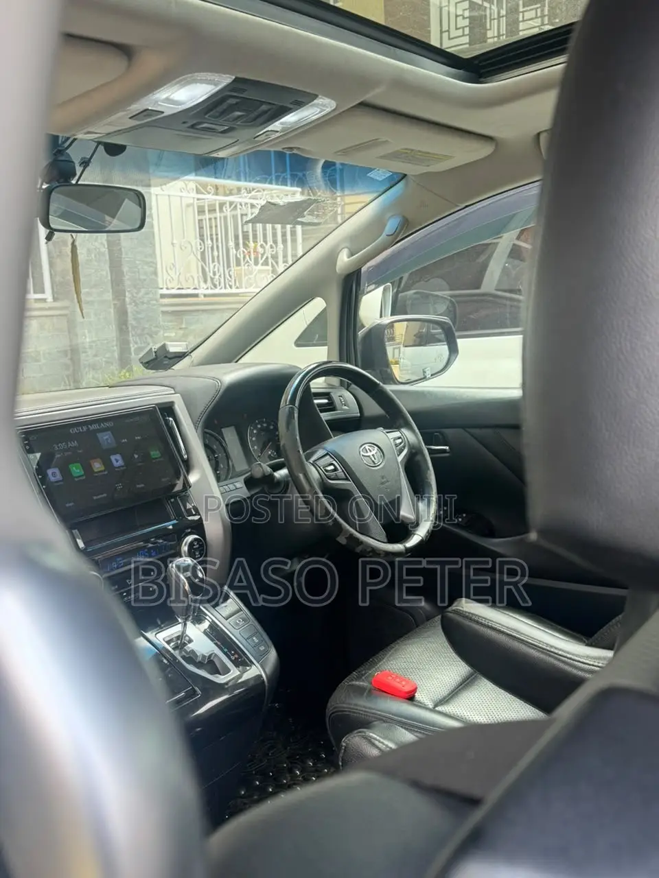 Toyota Vellfire 2015 Gray