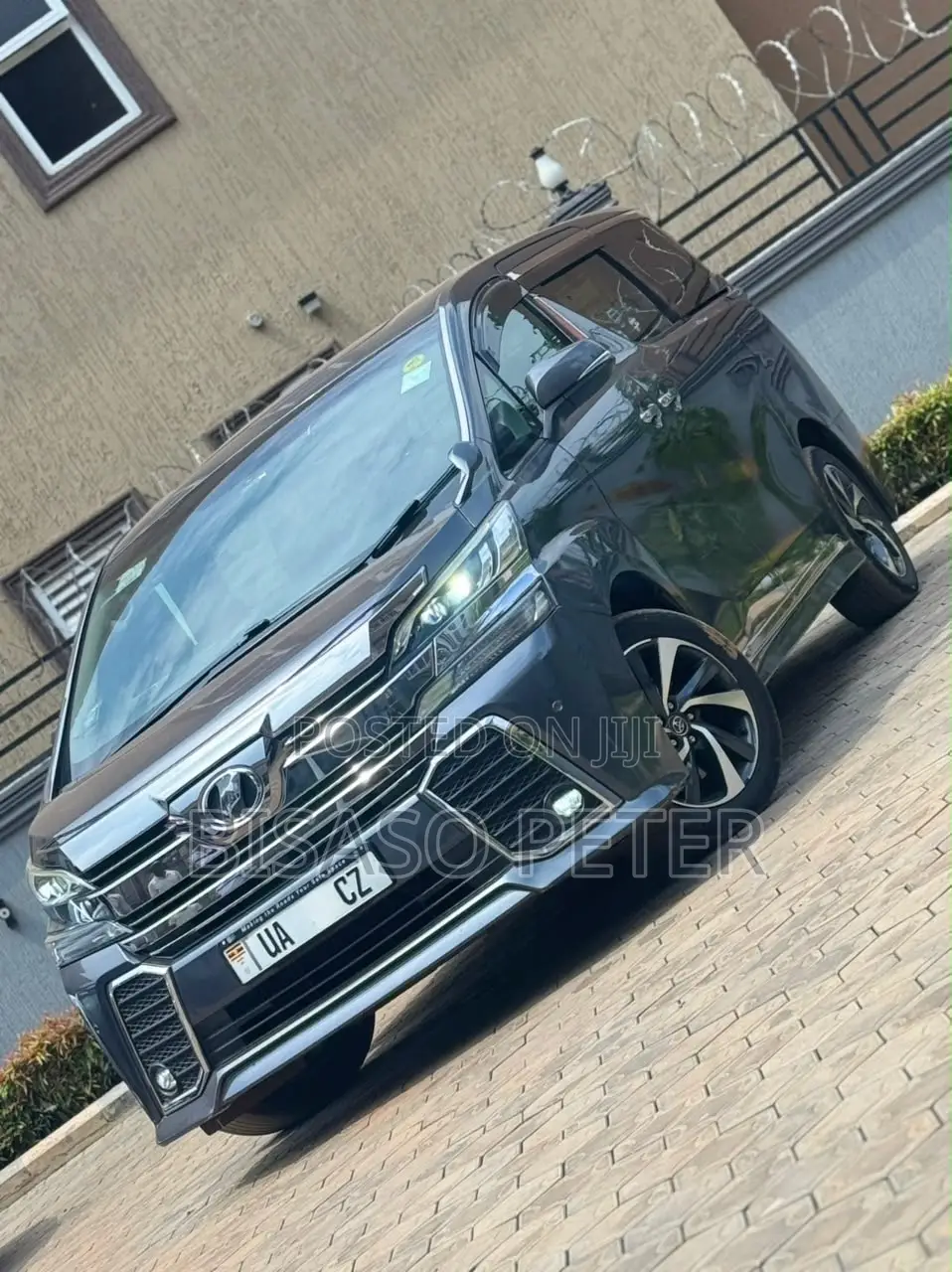 Toyota Vellfire 2015 Gray