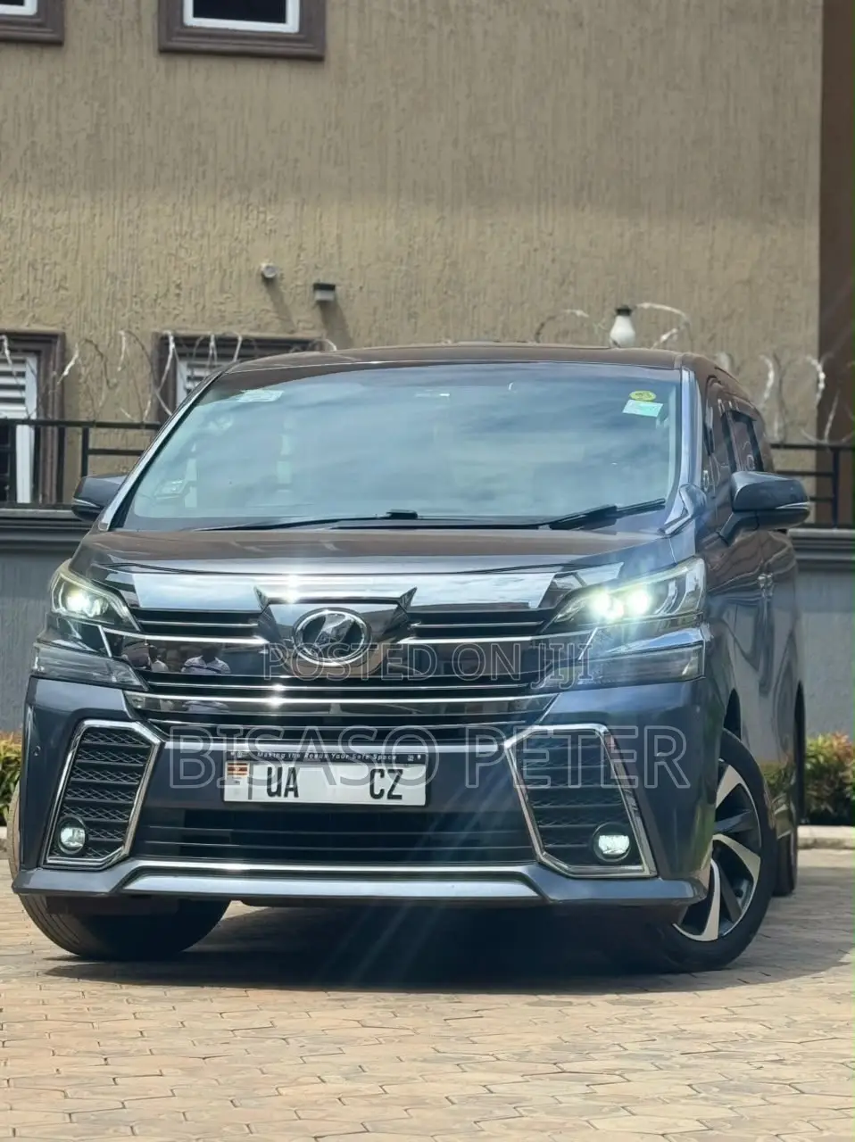 Toyota Vellfire 2015 Gray