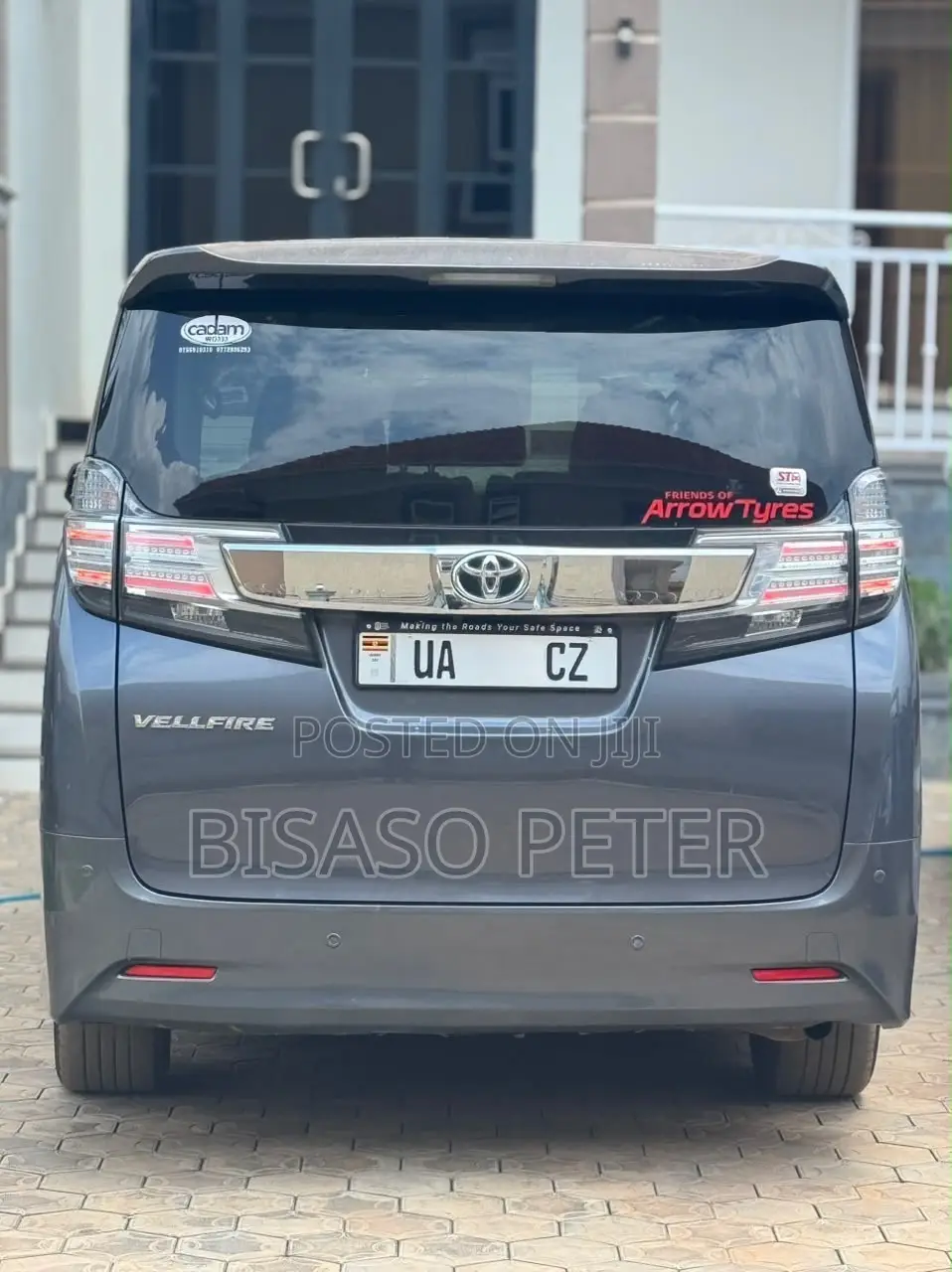 Toyota Vellfire 2015 Gray