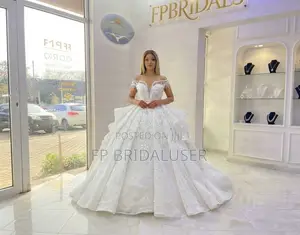 Wedding Gown for Hire L - Xl