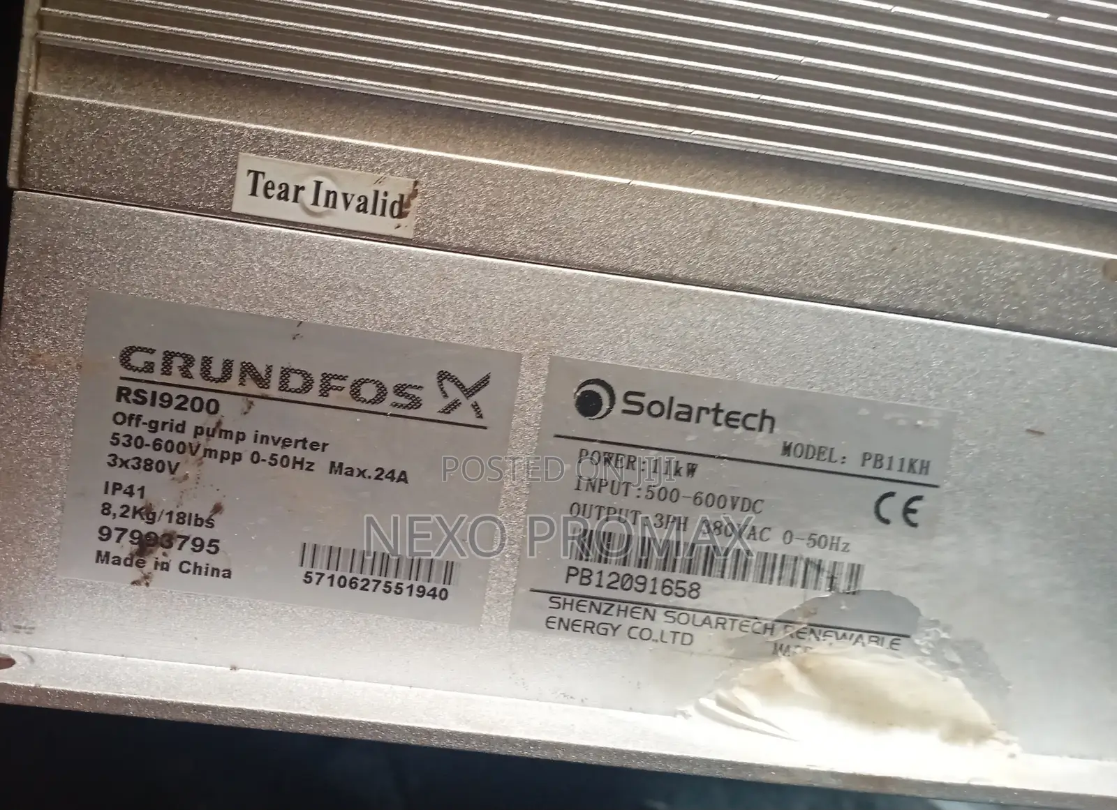 Grundfos RSI9200, an Off-Grid Solar Pump Inverter.