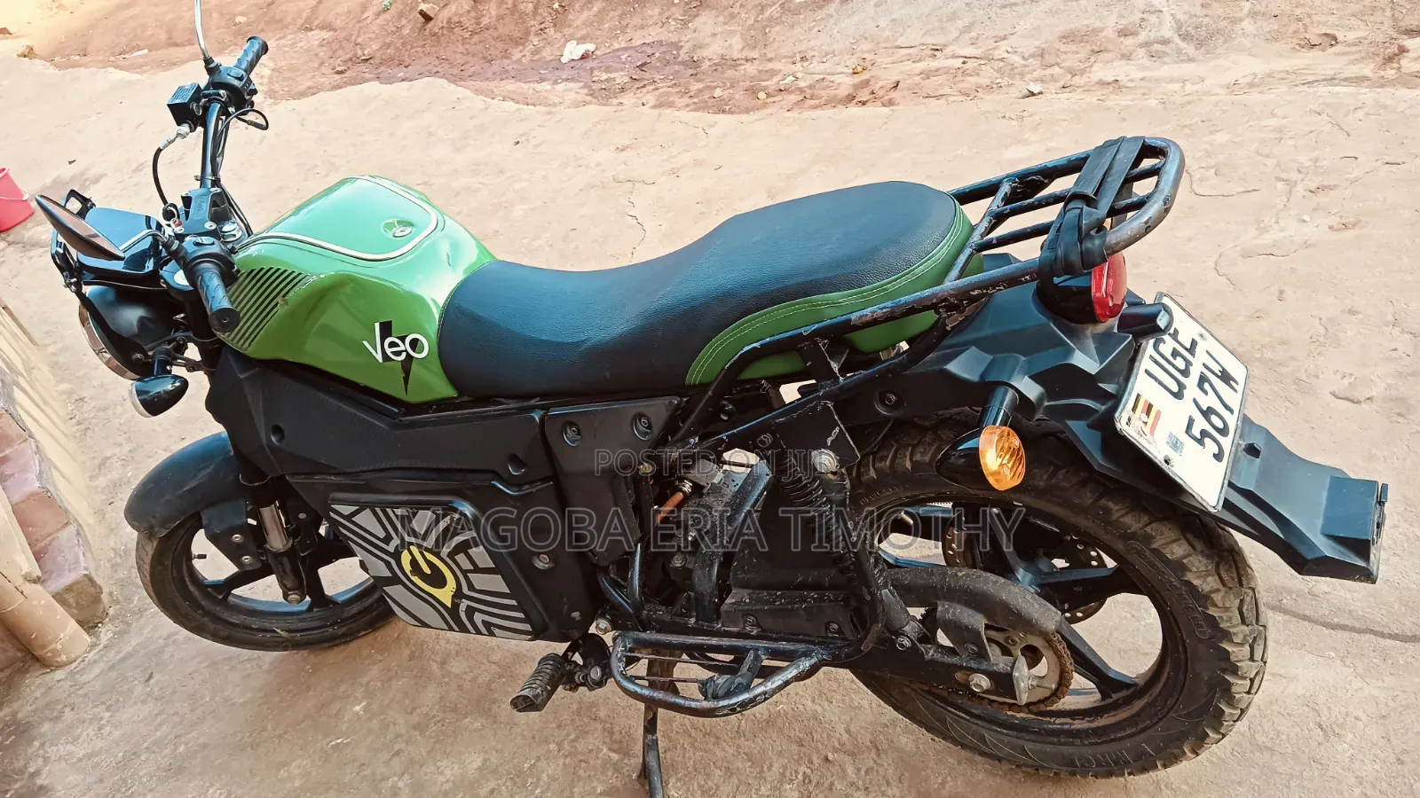Motorcycle 2010 Green