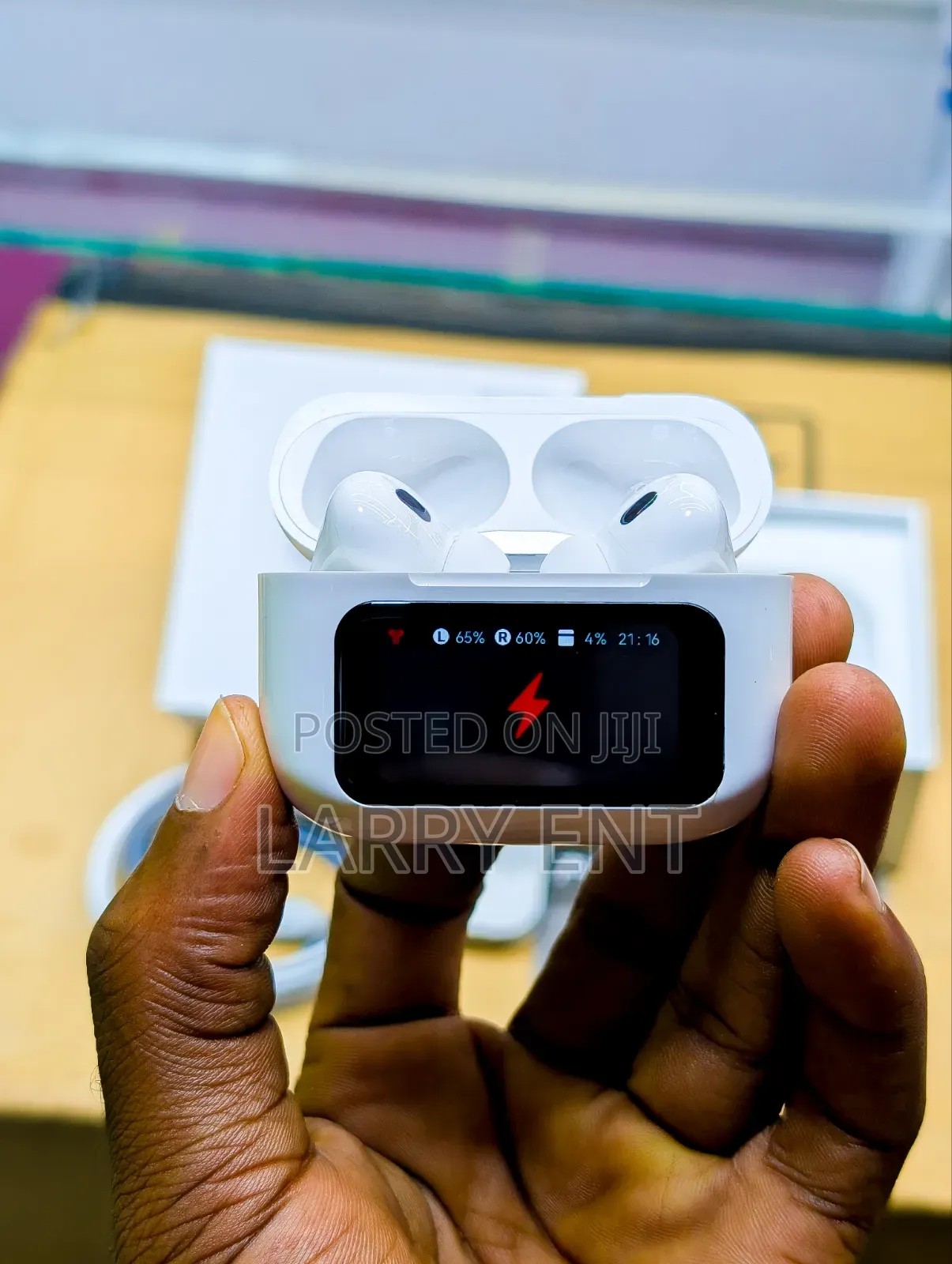 A9 Wireless Earbuds Bluetooth Earphones Touchscreen Case