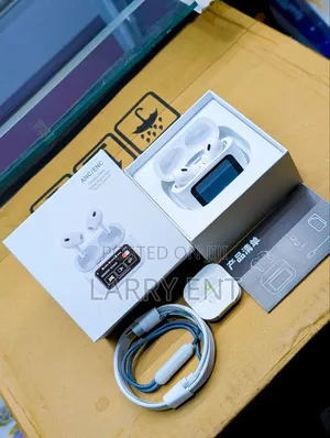 A9 Bluetooth Earbuds With Smart Touchscreen Charging Case