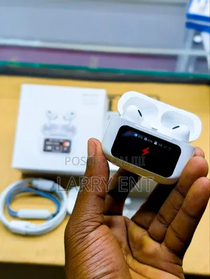 A9 TWS Wireless Earbuds Touch Screen Display Case