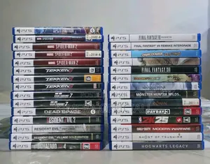 Sony PlayStation 5 Games on CDs Every Single Game Available Disc