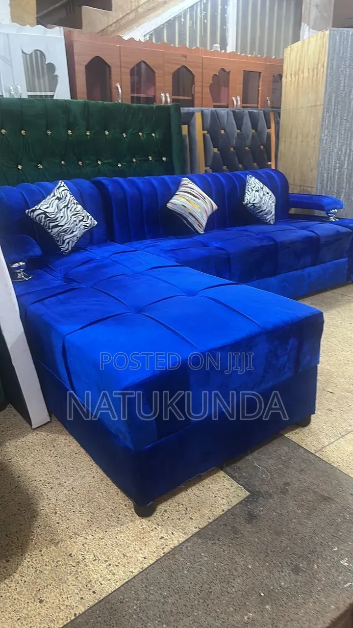 L Sofa Five Seater Armrest