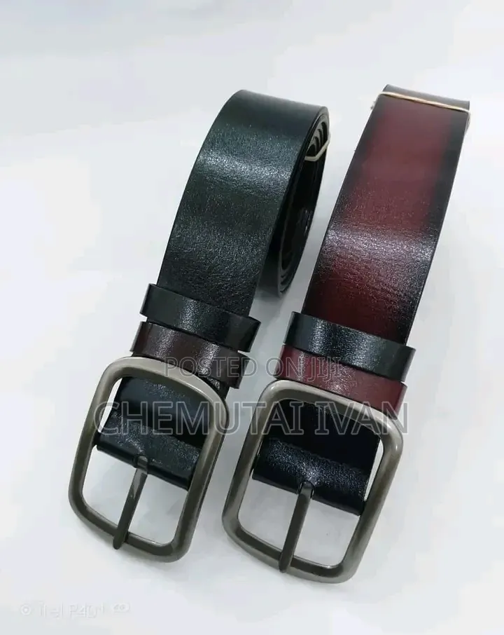 Men Pure Leather Belts
