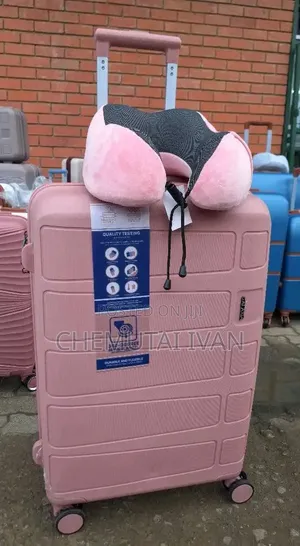 Travel  Suitcases + Neck Pillow