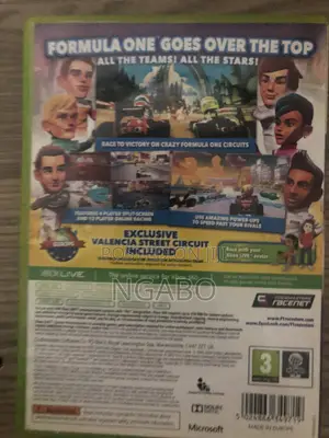 F1 Race Stars Xbox Game Disc