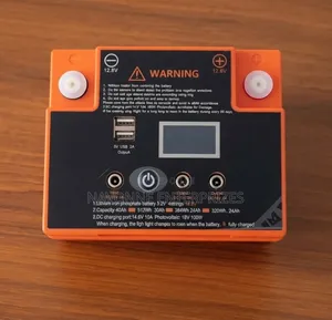 24Ah 12.8V Lithium Iron Phosphate Battery 307Wh Solar Power Storage