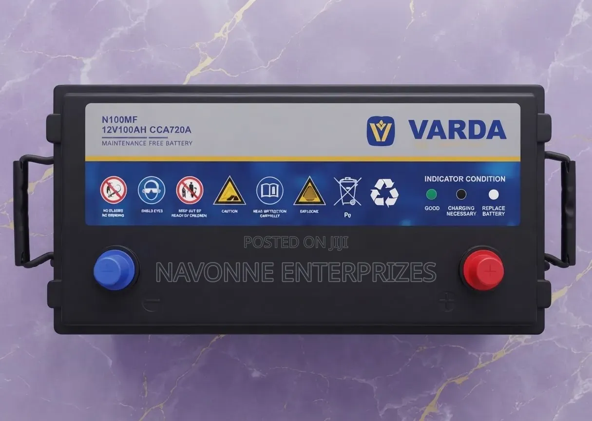 Varda 120Ah N120 12V Maintenance-Free Car Truck Battery