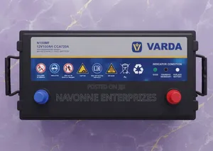 Varda 120Ah N120 12V Maintenance-Free Car Truck Battery