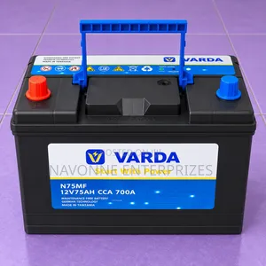 75Ah Varda N75 700CCA Maintenance-Free Car Battery 12V
