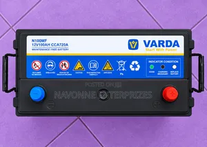 Varda N100 100Ah 800CCA Maintenance-Free 12V Battery