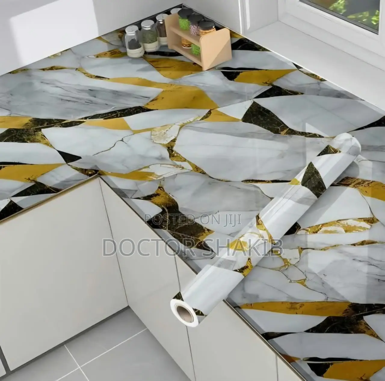 10mx60cm Premium Vinyl Waterproof Wallpaper