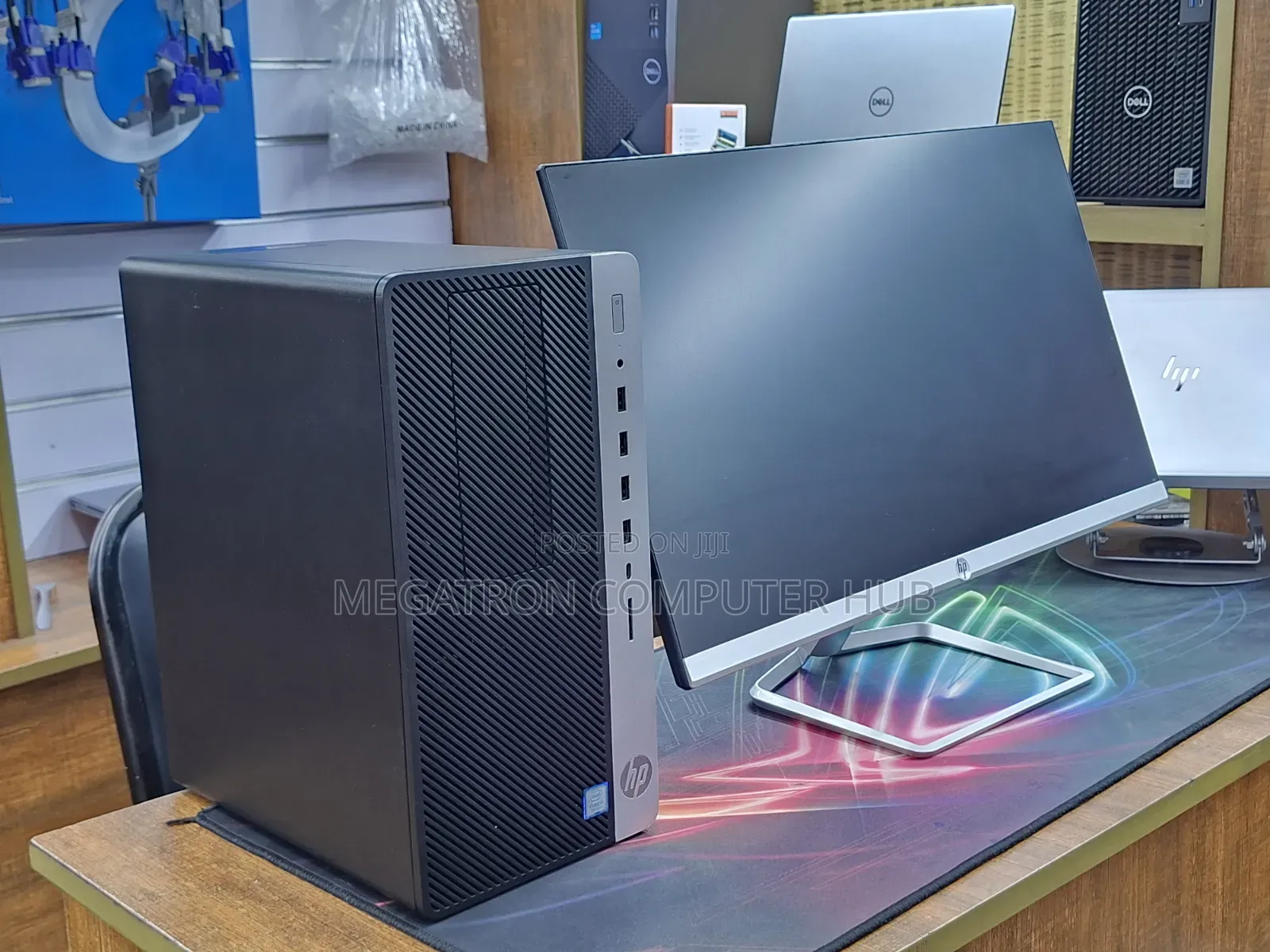 Desktop Computer HP ProDesk 600 G3 8GB Intel Core i7 HDD+SSD 500GB