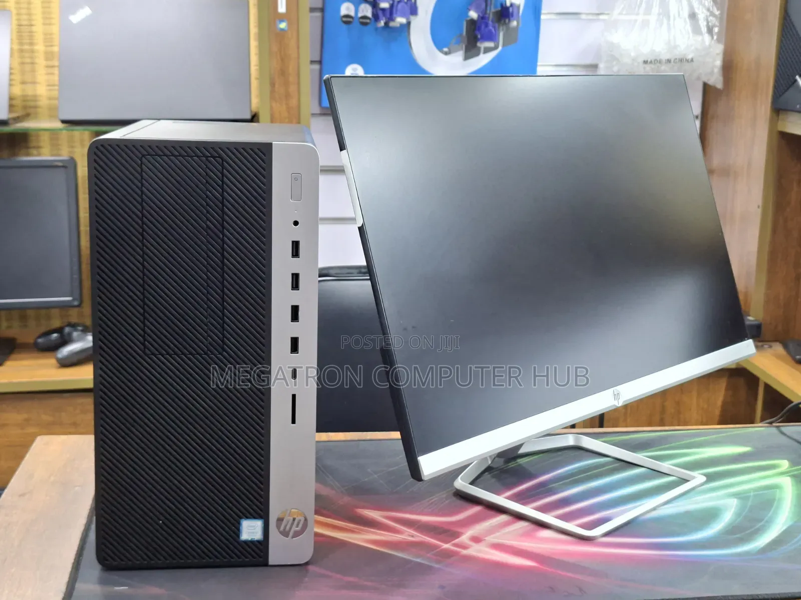 Desktop Computer HP ProDesk 600 G3 8GB Intel Core i7 HDD+SSD 500GB
