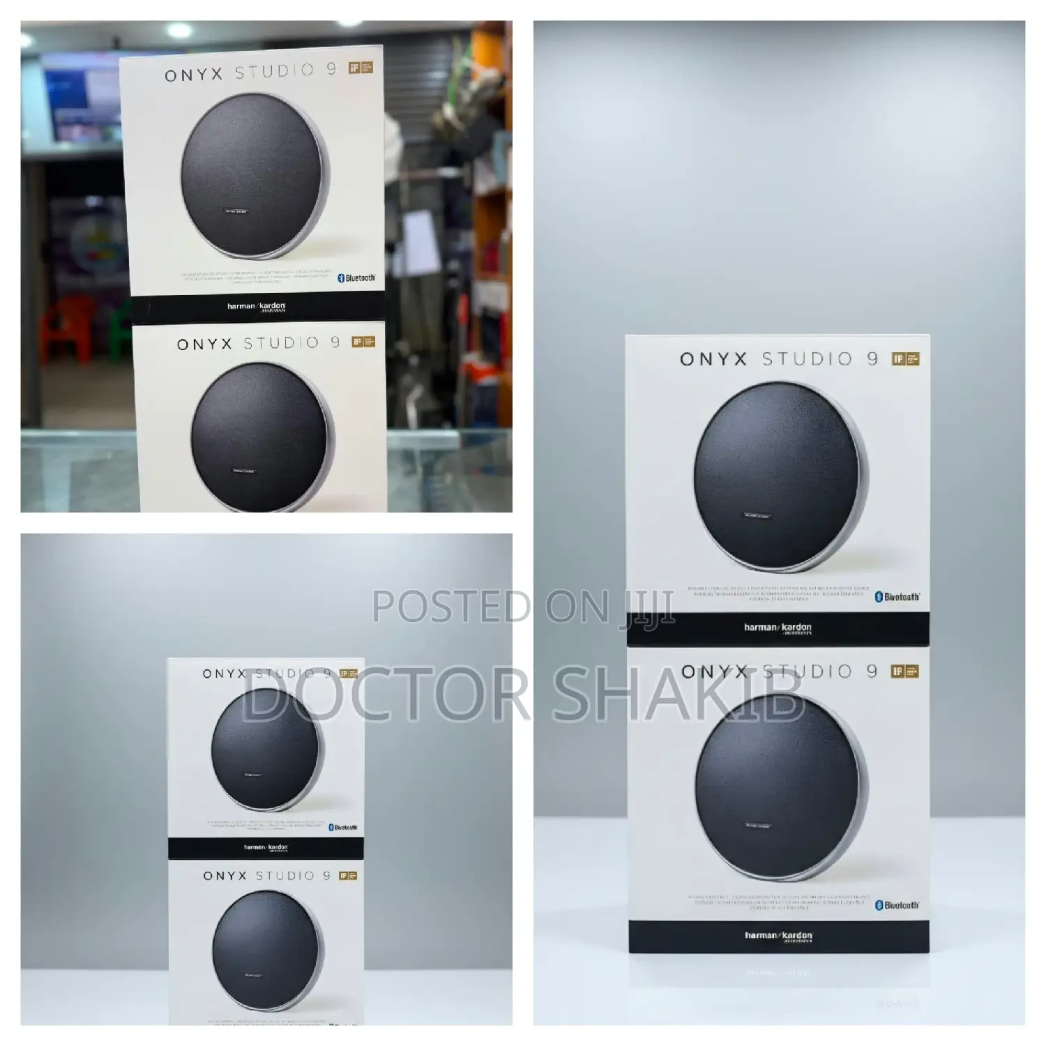 Harman Kardon Onyx Studio 9 Portable Bluetooth Speaker.