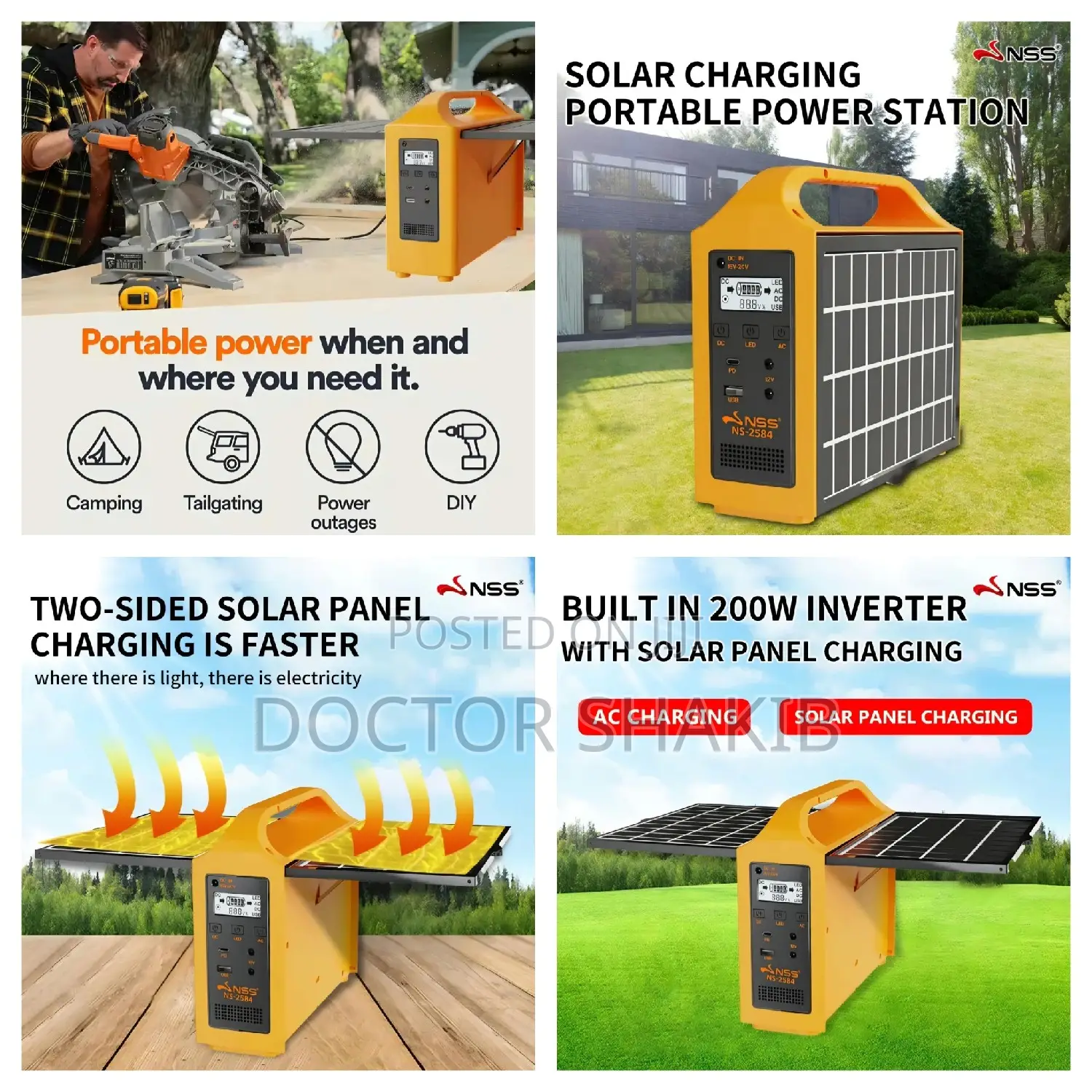 Evtor EG-014 Intergrated Solar Charger 200W