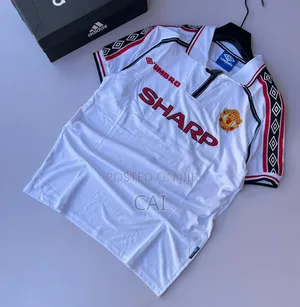 Man U White sharpJersey Shirt