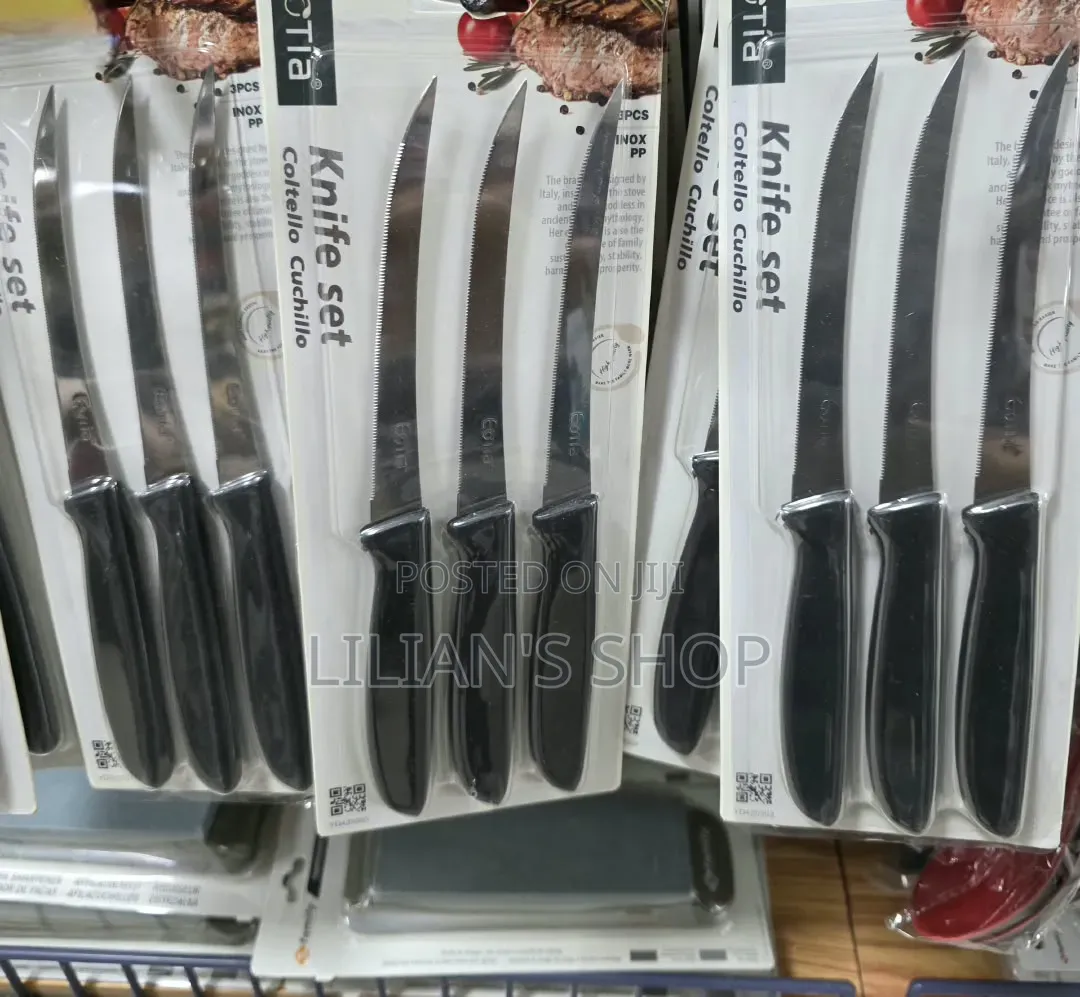 3pcs Kitchen Steak Knives