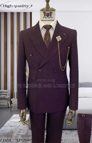 Premium Check Suit