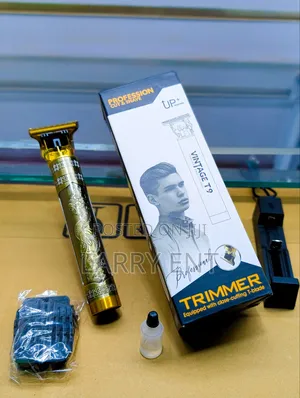 Vintage Professional Hair Clipper Rechargeable Grooming Kit