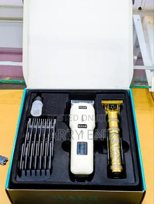 WAER 2 in 1 Rechargeable Hair Clipper and Trimmer Kit