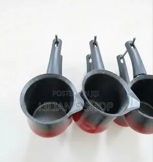 1pcs Red-and-Black Gradient Turkish Coffee Pot